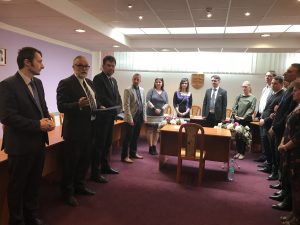 Obr.2 odovzdávanie certifikátov